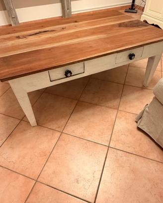 Tavolino da salotto shabby