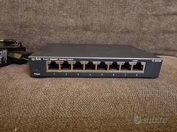 Switch TP-Link TL-SG108 8 Porte Gigabit – Desktop 