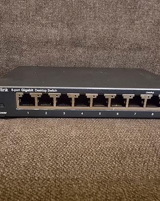 Switch TP-Link TL-SG108 8 Porte Gigabit – Desktop 