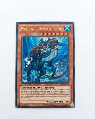 Carta Yu-Gi-Oh! Poseidra Il Drago Atlantico - SDRE