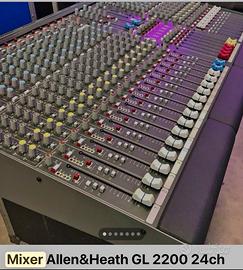 Mixer professionale 24 canali