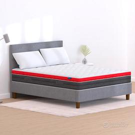 Materasso ibrido molle e memory foam