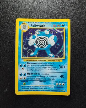 Poliwrath - Carte Pokemon Set Base 