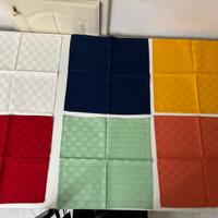 Set 6 tovaglioli colorati nuovi in cotone robusto