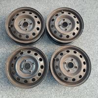4 cerchi in ferro da 13 per Kia Picanto