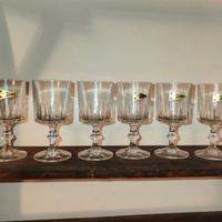 Set calici cristsllo rcr