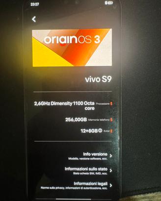 Vivo S9 – 12GB RAM, 256GB