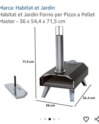 Forno per pizza a pellet