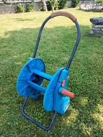 Carrello avvolgitubo gomma