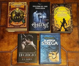 Assortimento di Libri Avventura Fantasy Thriller