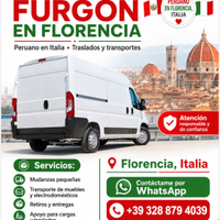 Trasporti e piccoli traslochi con furgone –Firenze