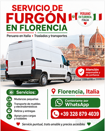 Trasporti e piccoli traslochi con furgone –Firenze