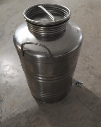 Fusto in acciaio inox 50 lt