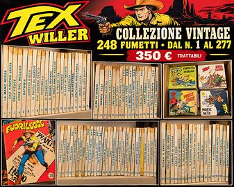 TEX WILLER Collezione vintage anni 70/80
