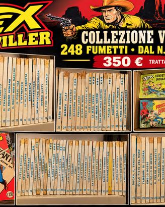 TEX WILLER Collezione vintage anni 70/80