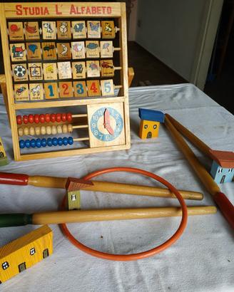 Giochi in legno per bambini