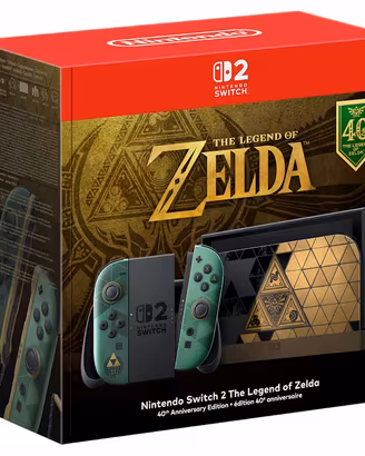 Nintendo switch 2 zelda 40 anniversario