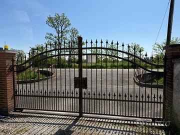 Cancello in ferro battuto