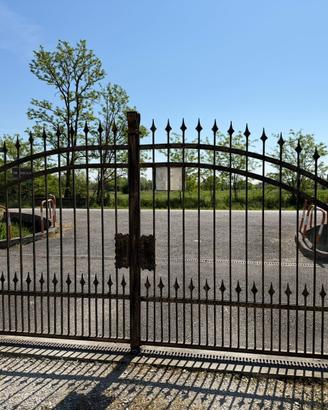 Cancello in ferro battuto