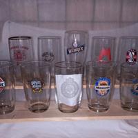Bicchieri birra da collezione
