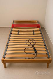 Letto con rete motorizzata