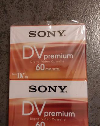 Mini DV Cassette SONY – 60 Min – Nuova