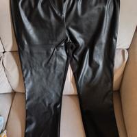 pantaloni ecopelle x curvy Lizalú 