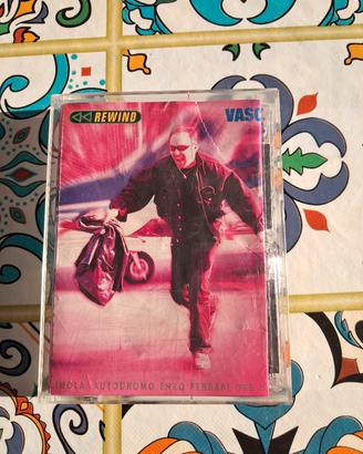 Vasco Rossi Rewind musicassette 