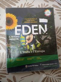EDEN 1 L'ITALIA E L'EUROPA libri scuola media