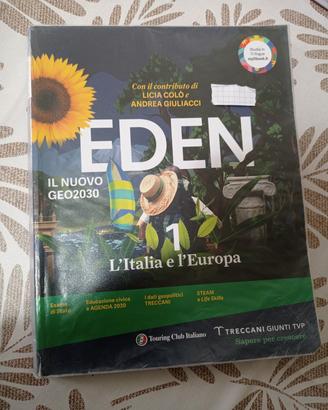 EDEN 1 L'ITALIA E L'EUROPA libri scuola media