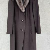 Cappotto invernale donna anni '60 elegante Tg.46