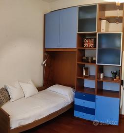 Cameretta mobile a ponte più letto