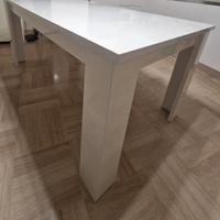  TAVOLO SINGOLO BIANCO LUCIDO