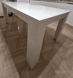  TAVOLO SINGOLO BIANCO LUCIDO