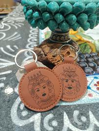 Portachiavi In Ecopelle Per Uomini, Portachiavi Pe