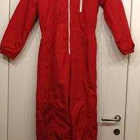 tuta sci 14 anni rossa