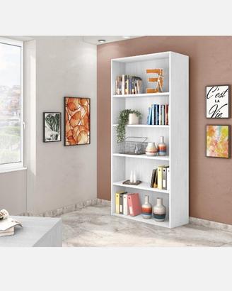 Libreria bianca 93x32x213