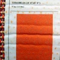 Tappeto arancione ikea