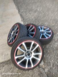 Cerchi e pneumatici 500 Abarth