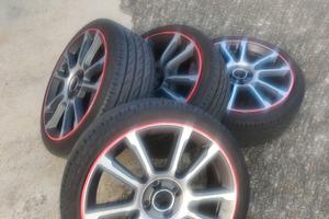 Cerchi e pneumatici 500 Abarth