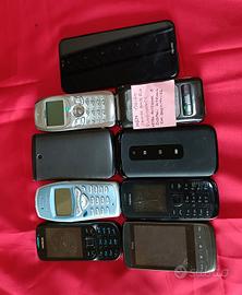 telefoni cellulari vintage Nokia Huawei PANASONIC
