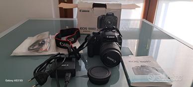 Macchina fotografica reflex digita Canon eos 1000d