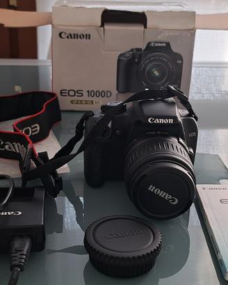 Macchina fotografica reflex digita Canon eos 1000d