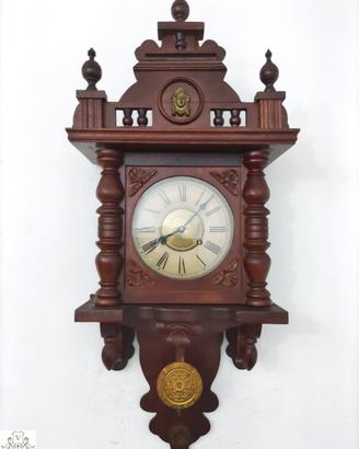 176196 Antico orologio a pendolo funzionante