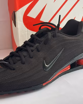 Nike Shox Nere/rosse universitarie