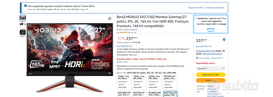 BenQ MOBIUZ EX2710Q Monitor Gaming