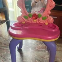 Specchiera con sgabello