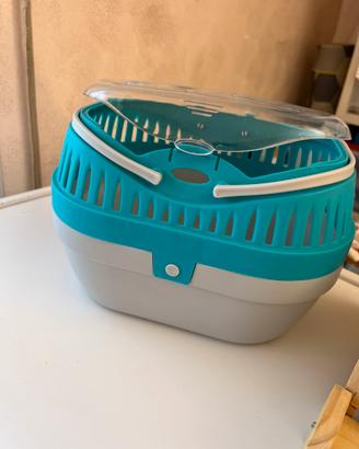 Trasportino + letto per piccoli animali