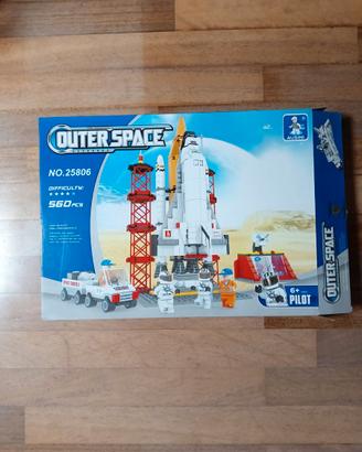 Set Ausini vintage -  Outer Space (stile lego)