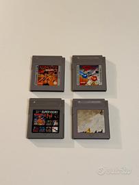 Quattro Giochi per GameBoy